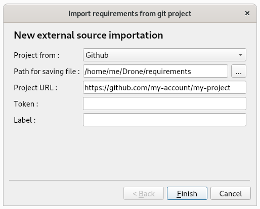 Import from GitHub/GitLab